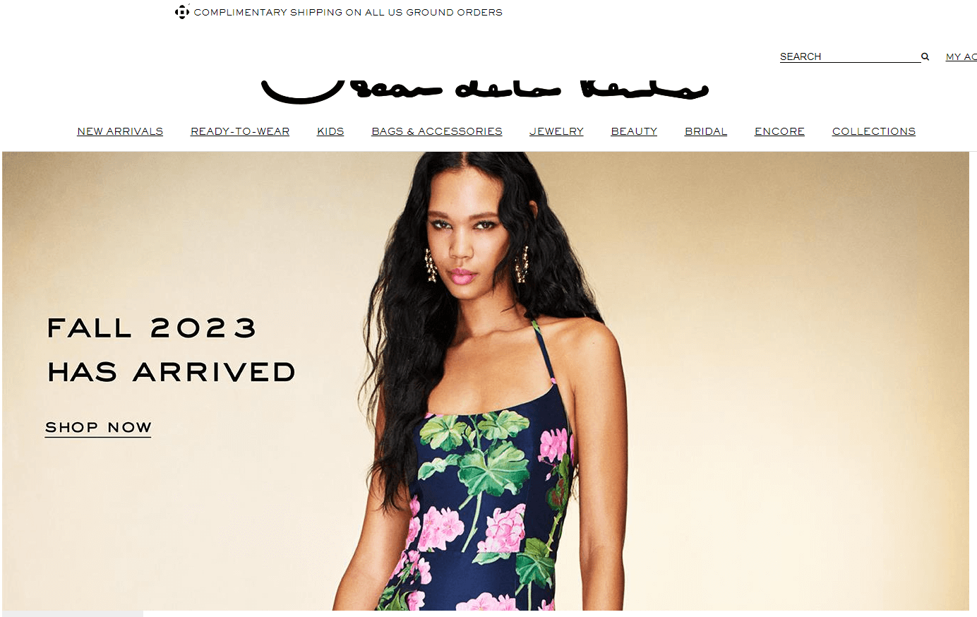 Oscar de la Renta美国官网，美国奢华时尚品牌插图