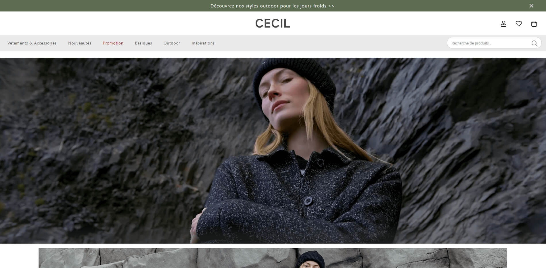 Cecil Mode官网，法国高品质、舒适、时尚的女性时尚服装配饰在线商店插图