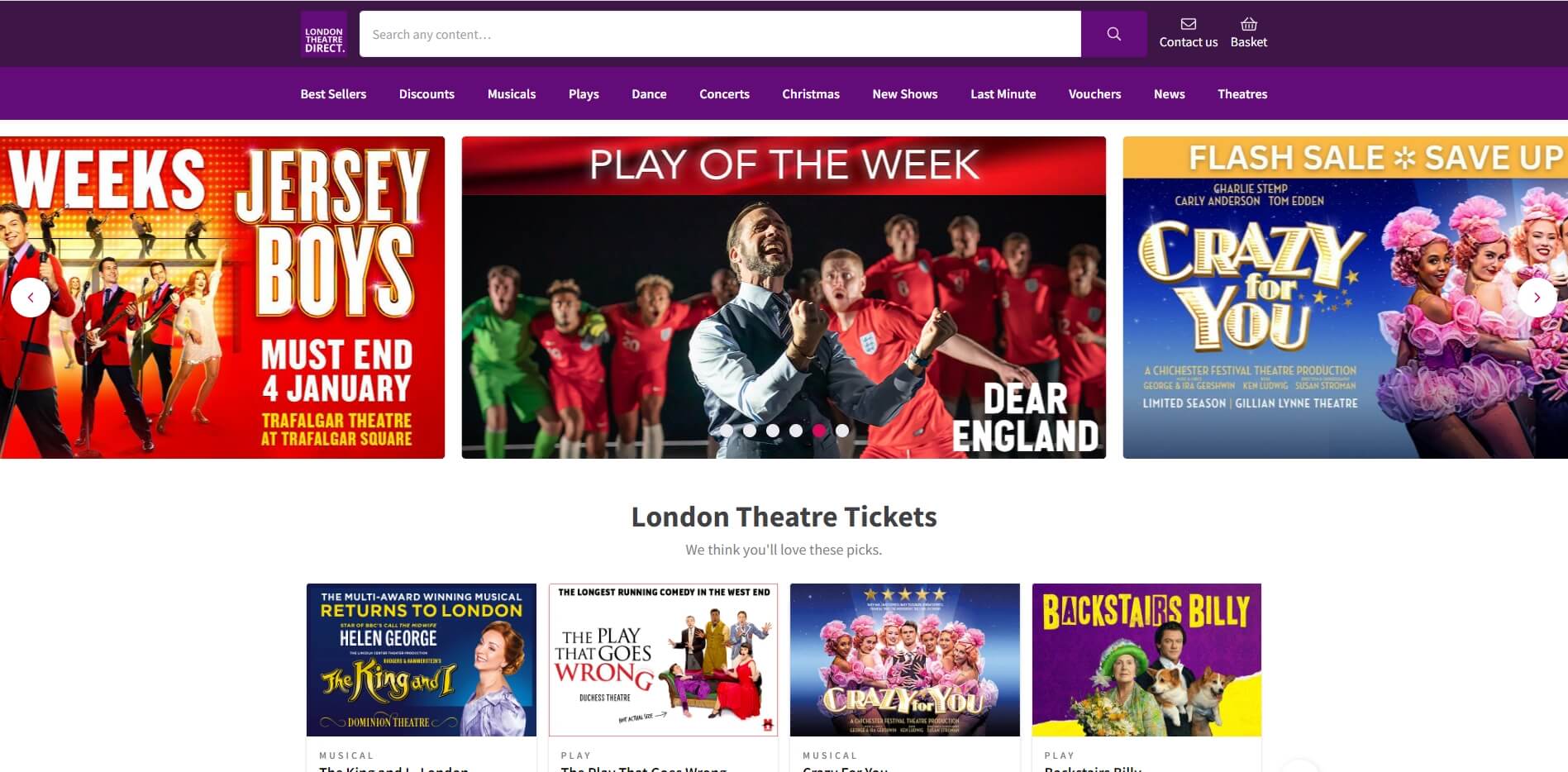 London Theatre Direct官网，英国伦敦西区剧院全球最著名的戏剧中心门票购票官网插图